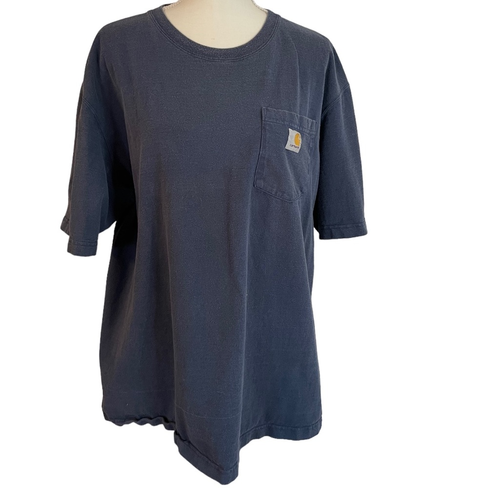 Carhartt Blue Pocket Tshirt! Very nice!